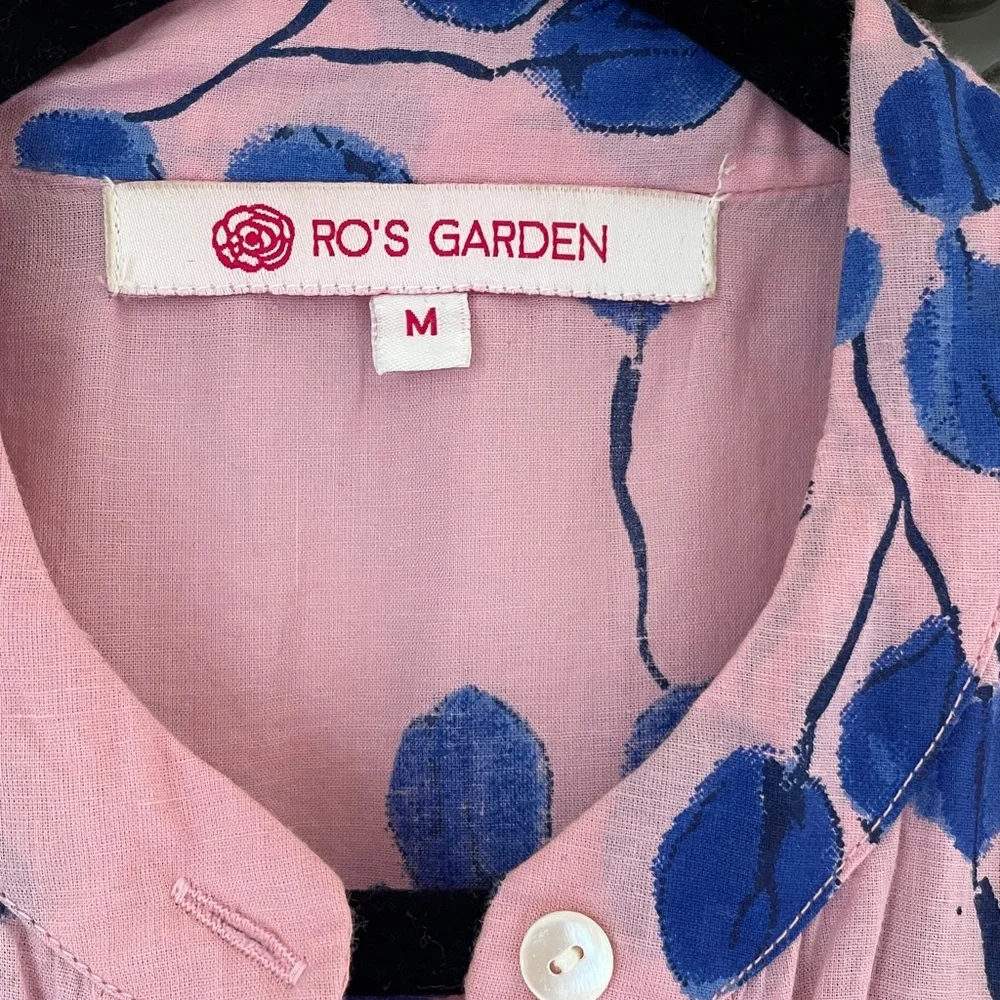 Ro’s Garden Alma Dress in Leaf Print - Picture 3 of 6